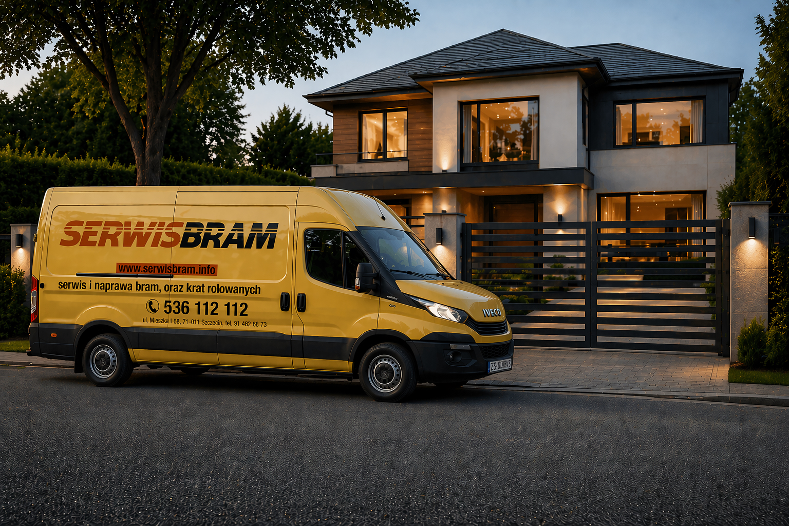Serwisbram service vehicle